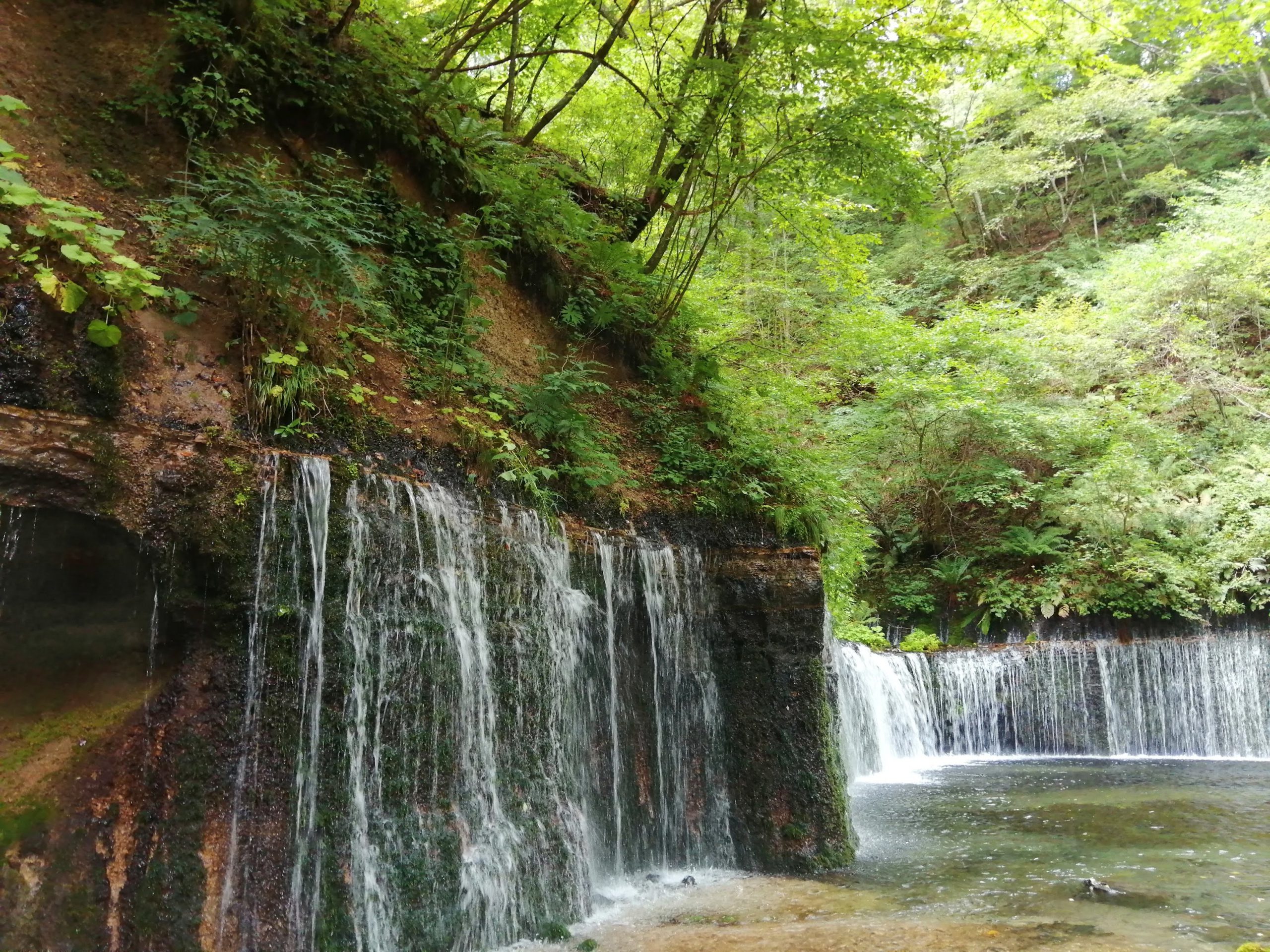 軽井沢の「白糸の滝」が癒やされ過ぎて、ずっと見てられる